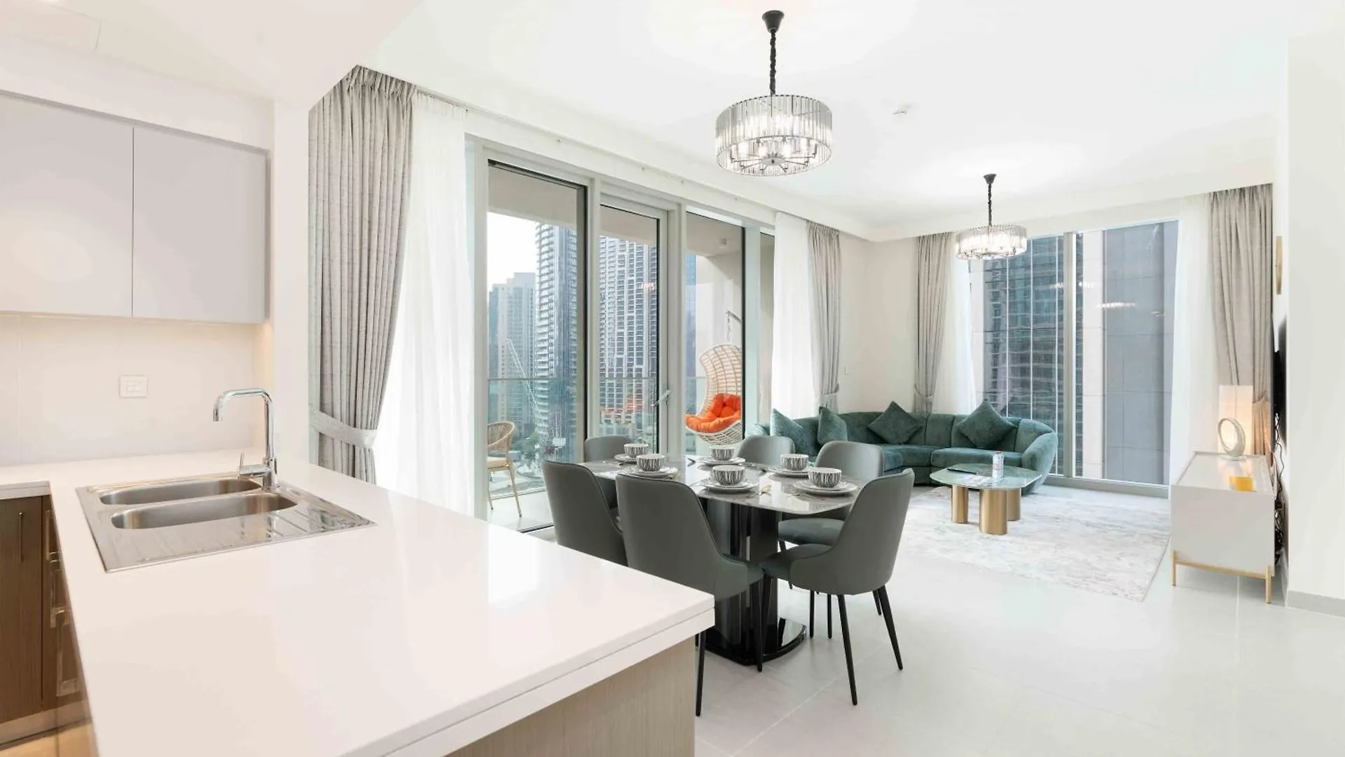 Elegant Escapes - 3B In Heart Of Downtown, Forte Dubai 0*,  United Arab Emirates