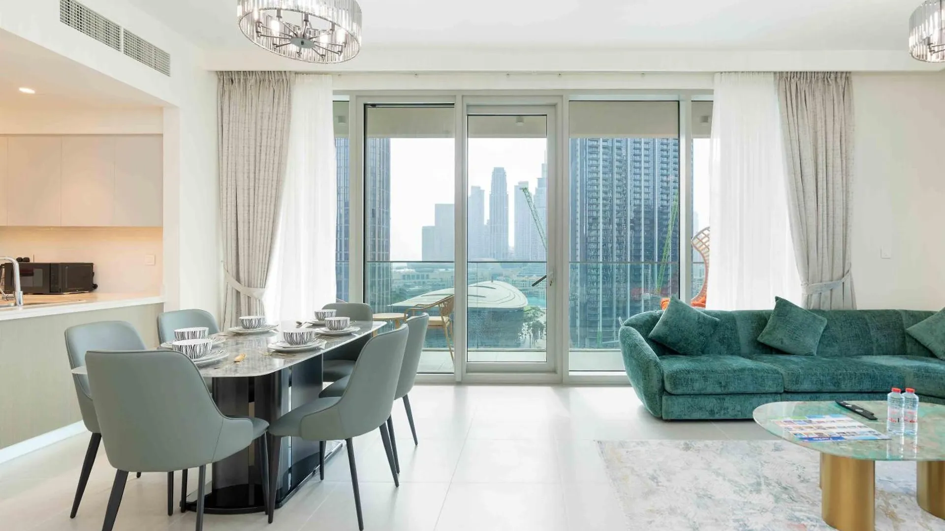 Apartment Elegant Escapes - 3B In Heart Of Downtown, Forte Dubai